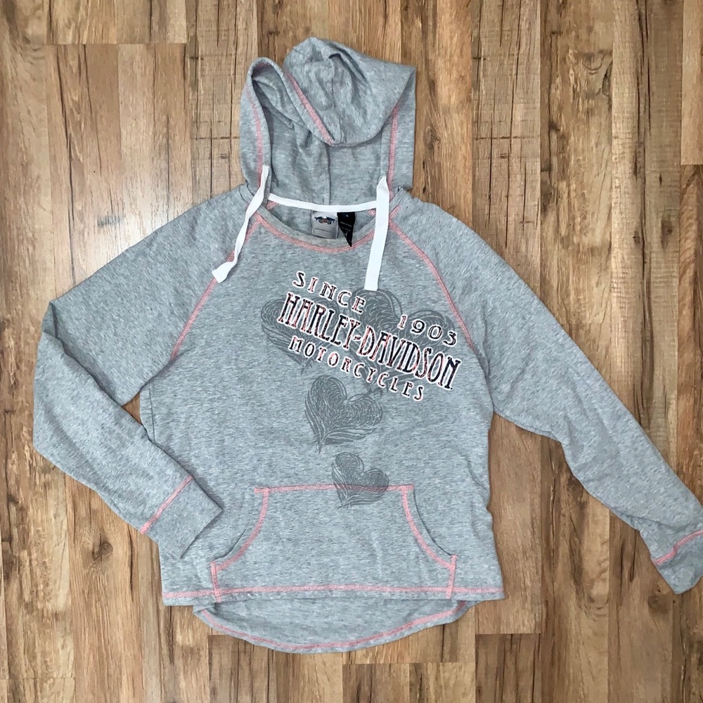 Harley Davidson women’s pullover hoodie